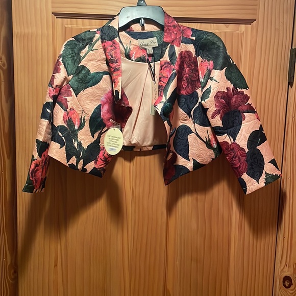 NWT Lindybop Vintage Retro Pinup Floral 2piece Secretary dress - Picture 6 of 9